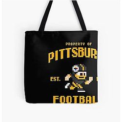 Pittsburgh Steelers All Over Print Tote Bag