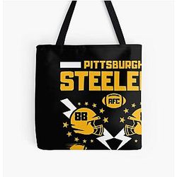 Art Pittsburgh Steelers All-Over Print Tote Bag
