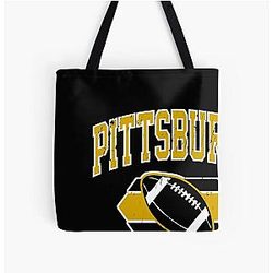 Art Pittsburgh Steelers All Over Print Tote Bag