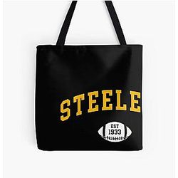 Pittsburgh Steelers All Over Print Tote Bag