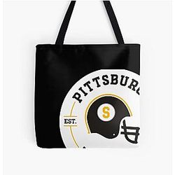 Pittsburgh Steelers All Over Print Tote Bag