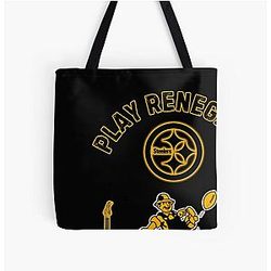 Pittsburgh Steelers All Over Print Tote Bag