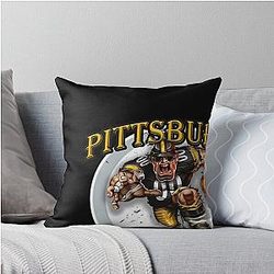 Art Pittsburgh Steelers Throw Pillow