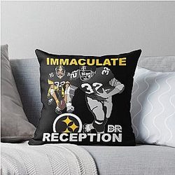 Art Pittsburgh Steelers Throw Pillow