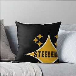 Art Pittsburgh Steelers Throw Pillow
