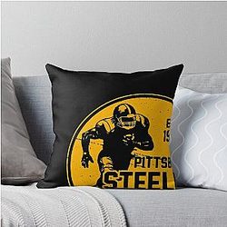 Art Pittsburgh Steelers Throw Pillow
