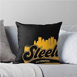 Art Pittsburgh Steelers Throw Pillow