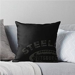 Art Pittsburgh Steelers Throw Pillow