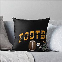 Art Pittsburgh Steelers Throw Pillow