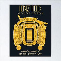 Pittsburgh Steelers Heinz Field Stadium Print