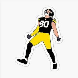 Pittsburgh Steelers TJ Watt Sticker