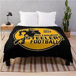 Pittsburgh Steelers Throw Blanket
