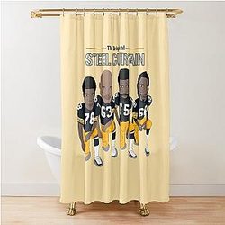 The Steel Curtain Pittsburgh Steelers Shower Curtain