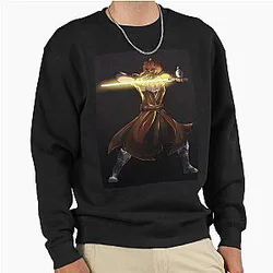 Plo Koon Yellow Lightsaber Pullover Sweatshirt