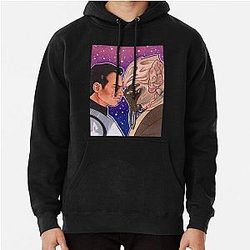 Star Wars/ Clone Wars Plo Koon and Commander Wolffe Hongi Pullover Hoodie