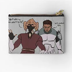 Plo Koon Commander Wolffe Star Wars Zipper Pouch