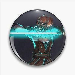 Plo Koon with lightsaber in blue and blue