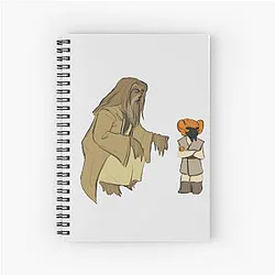 Baby Plo Koon Spiral Notebook