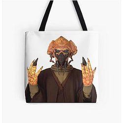 Thug Master Plo Koon All Over Print Tote Bag