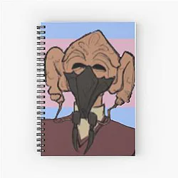 Trans Koon Pride Spiral Notebook