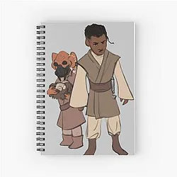 Kid Mace Windu Spiral Notebook