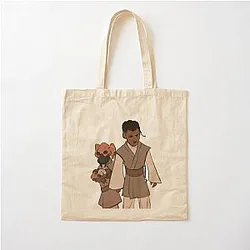 Mace Windu and Plo Koon Cotton Tote Bag