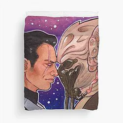 Star Wars : The Clone Wars Plo Koon and Commander Wolffe Duvet Cover