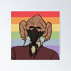LGBTQI Plo Koon Poster