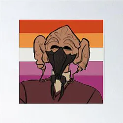 Lesbian Plo Koon Poster 

becomes 
Plo Koon Lesbian Poster