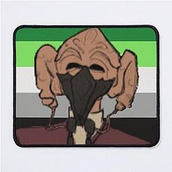 Aromantic Plo Koon Mousepad