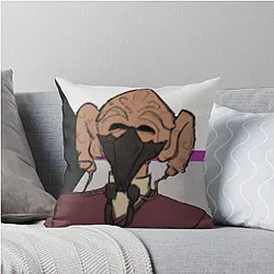Demisexual Plo Koon Throw Pillow