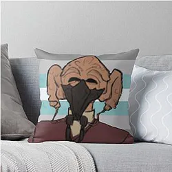 Demiboy Plo Koon Throw Pillow