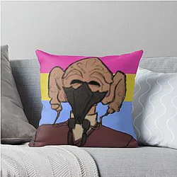 Pan Plo Koon Throw Pillow