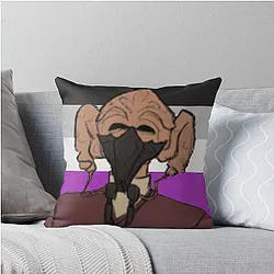 Ace Plo Koon Throw Pillow