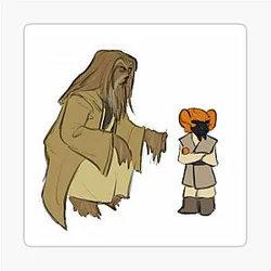 Baby Plo Koon Sticker