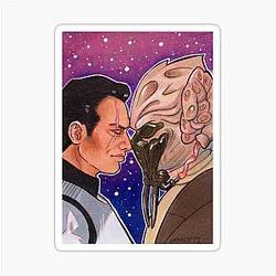 Star Wars: Plo Koon and Commander Wolffe Sticker