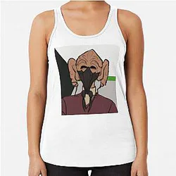 Demiromantic Plo Koon Racerback Tank
