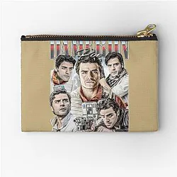 Poe Dameron Vintage Collage Art - Limited Edition Zipper Pouch