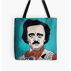 Edgar Allan Poe Dameron All Over Print Tote Bag