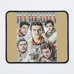 Poe Dameron Vintage Retro Collage Art Limited Edition Mouse Pad