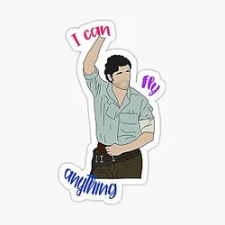 I Can Fly - Poe Dameron Sticker