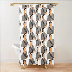 Poe Dameron Shower Curtain