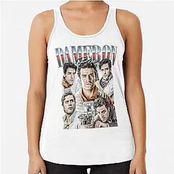 Poe Dameron Vintage Collage Art Limited Edition Racerback Tank Top