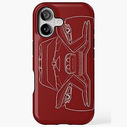 Polaris Slingshot front white iPhone Tough Case