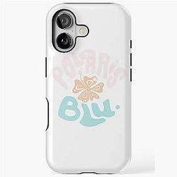 Hibiscus Polaris Blue iPhone Case