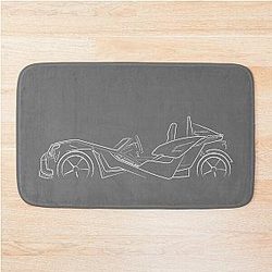 Polaris Slingshot White Bath Mat
