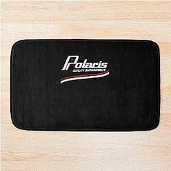 Vintage Polaris Snowmobile Bath Mat