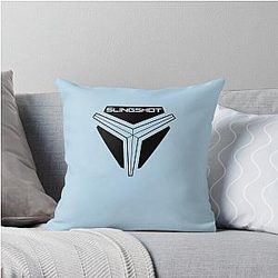 SLINGSHOT Polaris Ride Sticker Throw Pillow