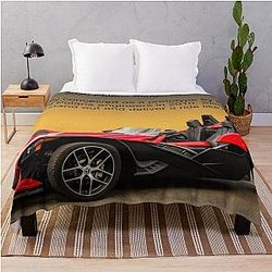 Polaris Slingshot Art Throw Blanket