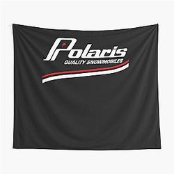 Vintage Polaris Snowmobile Tapestry